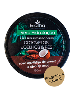 Creme para os pés, cotovelos e joelhos 120ml - super hidratante