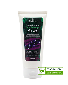 Creme Hidrante Corporal e Facial de Açaí 150ml (Açaí Body & Facial Moisturizing Cream 150ml)