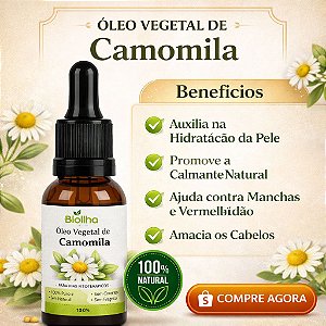 Óleo Vegetal de Camomila