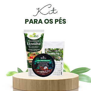 Kit Para os Pés – Cuidado Completo Bioilha