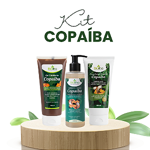 Kit Copaíba -Protocolo Profissional Calmante e Purificante