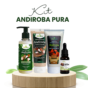 Kit  Andiroba Pura – Fragrância Natural de Breu Branco