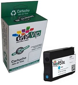 Cartucho Hp 951 Xl Cyan Compatí­vel Datavip