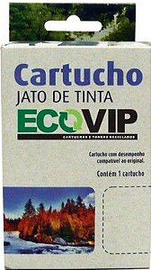 COMBO CARTUCHO DE TINTA COMPATÍVEL COM HP 60XL 60 COLOR E BLACK CC644WB | F4480 F4580 F4280 D1660 C4780 C4680 - ECOVIP