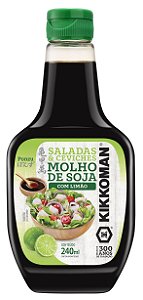 Molho de Soja Com Limão Kikkoman - 240ml