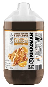 Molho de Laranja Agridoce Carnes Brancas e Empanados Kikkoman 5L