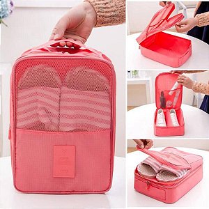 Necessaire Bolsa Organizadora Sapato Viagem Porta Toalha