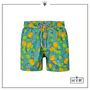 Short feminino - est. Limão siciliano - MYROFICIAL