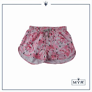 Short feminino - est. Flamingo