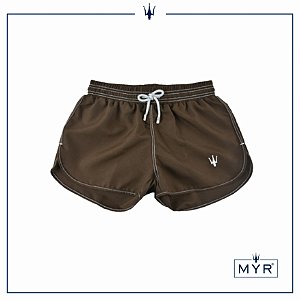 Short feminino - Marrom