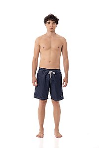 Short Comprido - Azul marinho