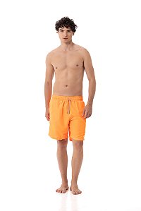 Short Comprido - Laranja Neon