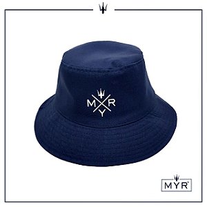 BUCKET HAT MYR  AZUL MARINHO