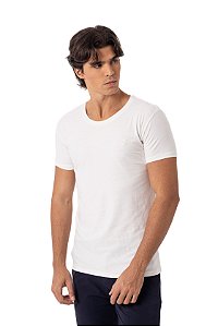 CAMISETA MYR FIO EGÍPCIO BRANCO