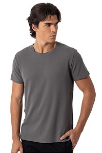CAMISETA GRID MYR GRIGIO