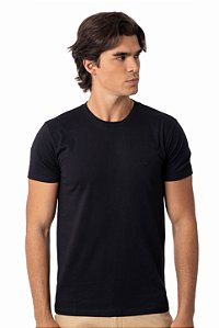 CAMISETA MYR BASIC COTTON PRETA