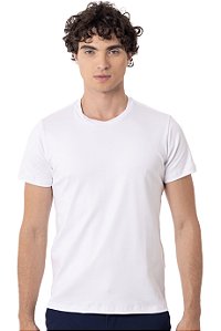 CAMISETA SUEDINE PIMA MYR BRANCA