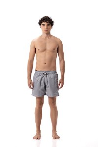 SHORT MYR SWIN CURTO CINZA CLARO