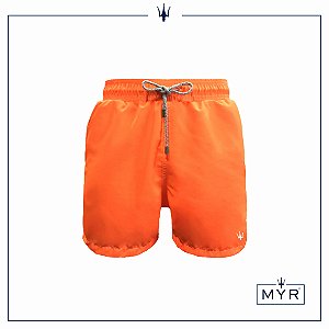 Short Comprido - Laranja Neon - MYROFICIAL
