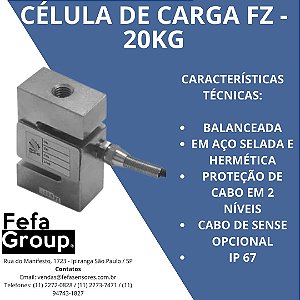 Célula de Carga Modelo FZ