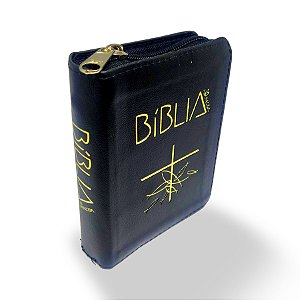 Bíblia de Aparecida Com Zíper 20cm