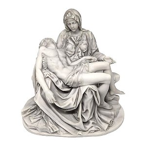 Nossa Senhora Pietá em Mármore 26cm