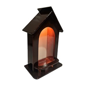 Capela 45cm Para Imagens Até 32cm Com Luz
