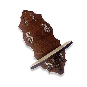 Oratório De Madeira 42cm Para Santos até 27cm