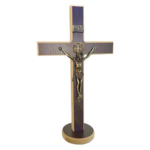 Cruz de Mesa e Parede São Bento 34cm