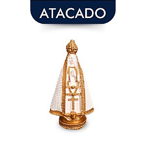 Nossa Senhora Aparecida 15cm Branca Atacado