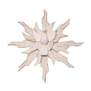 Divino Espírito Santo Madeira Branco 49cm