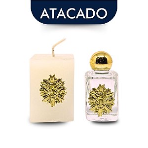 Kit Vela e Água Benta Divino Atacado