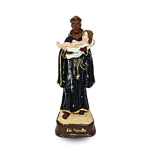 São Benedito Resina 15cm
