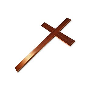 Cruz Sem Cristo De Parede Madeira 80cm