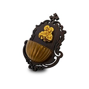 Porta Água Benta Sagrada Família 15cm