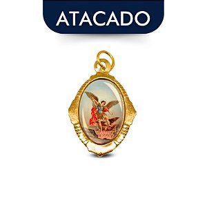 Medalha De São Miguel Arcanjo 2cm Atacado