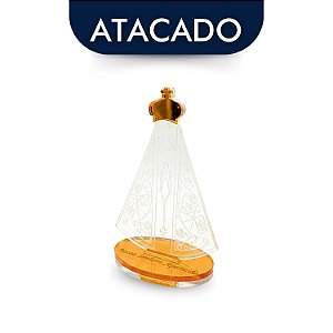 Mini Nossa Senhora Aparecida 6,5cm Atacado