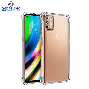 Case De Silicone Transparente  Anti Impacto Para Moto G9 Plus