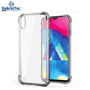 Case De Silicone Transparente  Anti Impacto Para Samsung Galaxy A10s