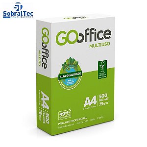 Papel Sulfite A4 Office A4 Ecologico Eco Quality Com 500 Folhas
