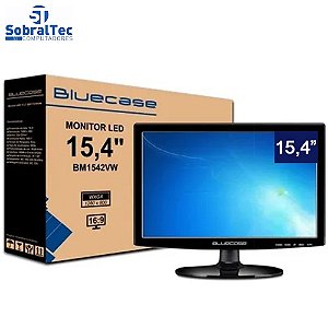 Monitor Bluecase LED 15.4 Polegadas Widescreen - BM154X6VW - VGA