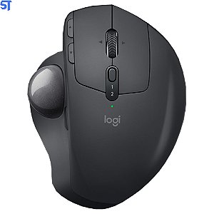 Mouse Gamer Sem Fio Logitech MX Ergo Trackball Conexão Bluetooth/USB Unifying para até 2 dispositivos, Recarregável