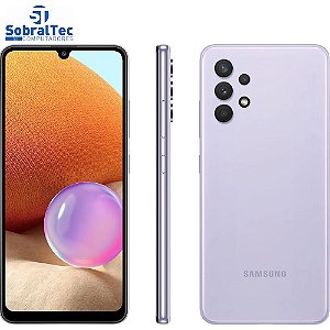 Smartphone Samsung Galaxy A32 4G 128GB 4GB RAM Tela de 6.4'' Violeta SM-A325M/DS