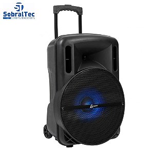 Caixa de Som Bluetooth Lenoxx CA 350 Amplificada - 500W USB Woofer (221515000)