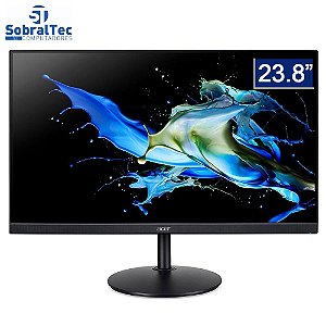 Monitor Acer LED 23.8´Polegadas Full HD IPS HDMI e DisplayPort, 1ms - CB242Y B