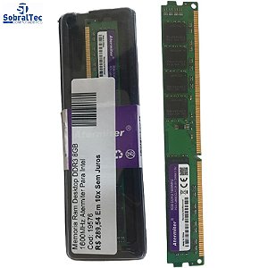 Memoria Ram Desktop DDR3 8GB 1600MHz Atermiter  Para Intel