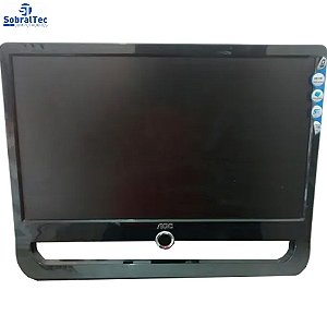 Monitor Led 18,5" Widescreen Preto AOC F19lbr 8396 Semi Novo Sem Caixa e Sem Cabos