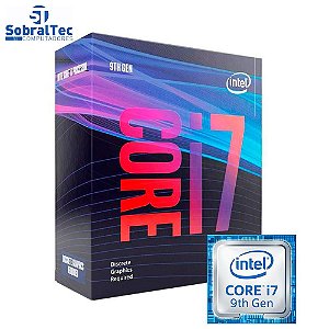 Processador INTEL Core I7 (1151) I7-9700F 4,70 GHZ - BX80684I79700F