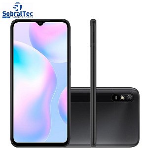 Celular Xiaomi Redmi 9A 32GB / 2GB RAM / Dual sim / Tela 6.53" / Câmeras 13MP e 5MP - Grey