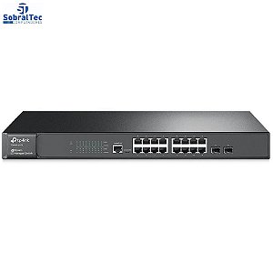 Switch TP-Link Hub 16 Portas T2600G-18TS (TL-SG3216) 2SFP Slots